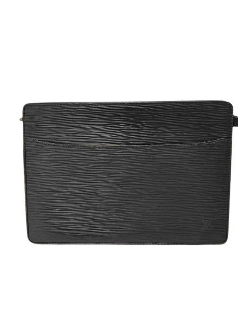 Louis Vuitton Second Bag Pochette Homme Noir Black Epi Leather
